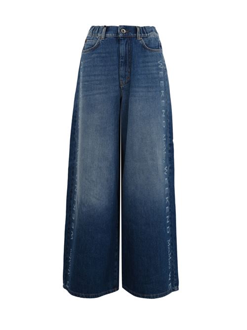 Jeans ampi Lisotte in denim con logo Weekend WEEKEND MAX MARA | 2515181091600026